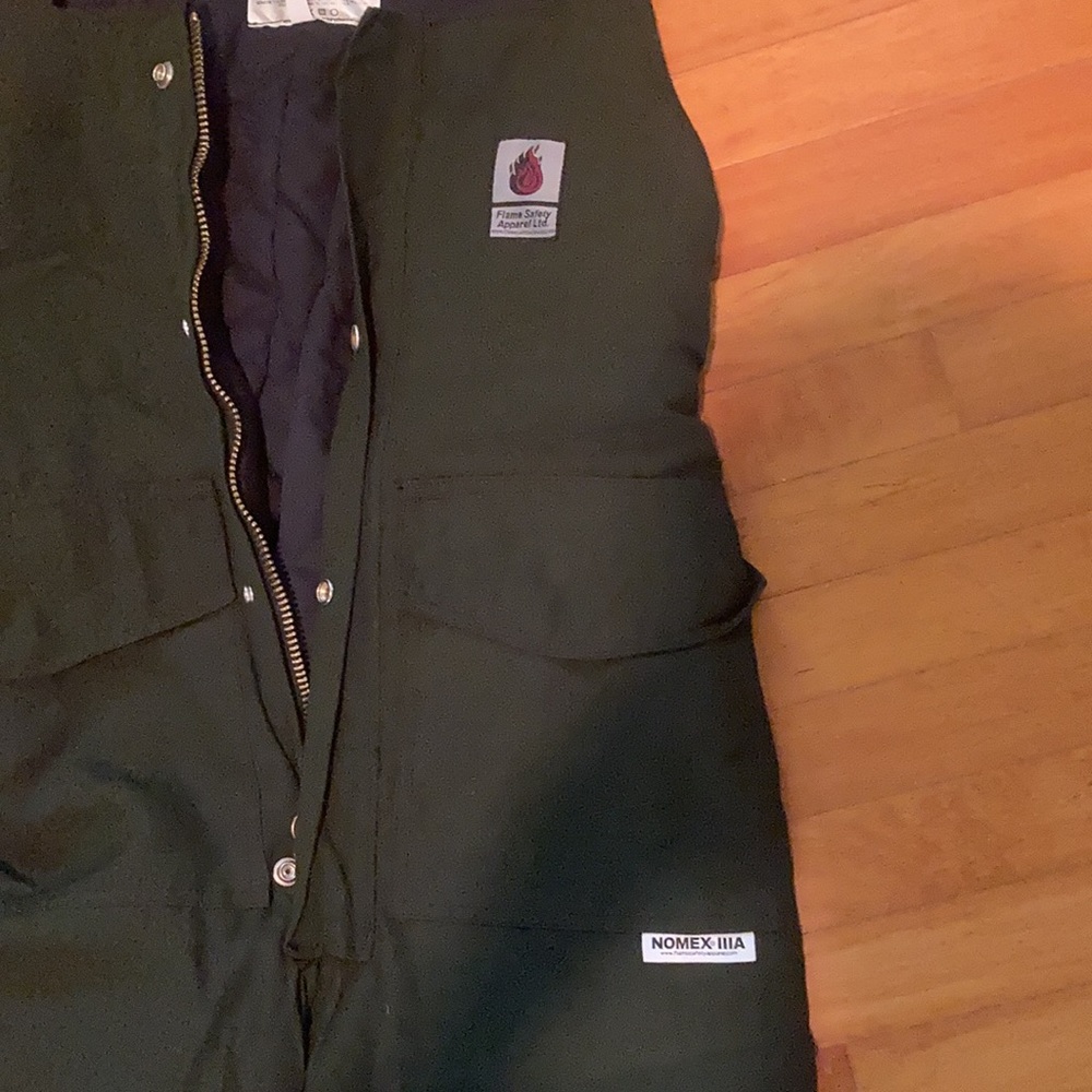 Flame Safety Apparel winter weight bib pants - Picture 2 of 11